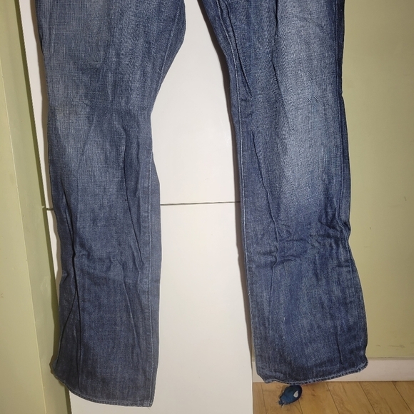 Vintage Rock & Republic Taylor flap pocket embellished crystal jeans blue 40 Y2K - Picture 3 of 9